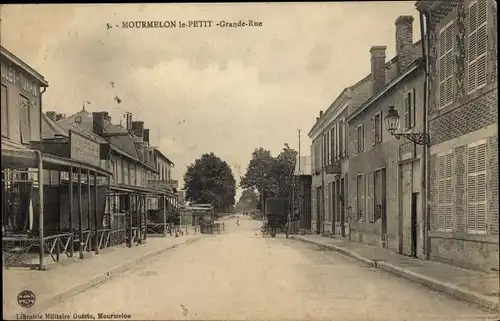 Ak Mourmelon le Petit Marne, Grande Rue