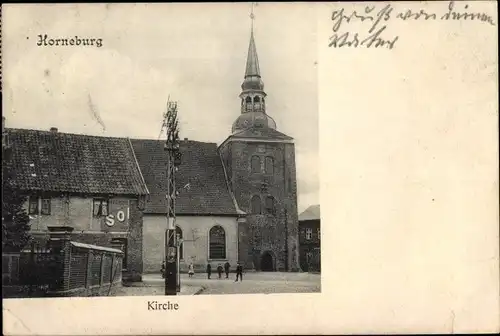 Ak Horneburg an der Niederelbe, Kirche