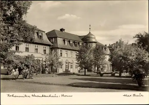 Ak Bonn in Nordrhein Westfalen, Johanniter Krankenhaus, Fotograf Max Baur