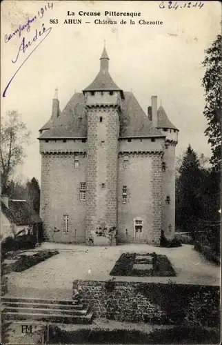 Ak Ahun Creuse, Chateau de la Chezotte