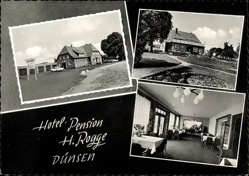 Ak Dünsen in Niedersachsen, Hotel Pension H. Rogge