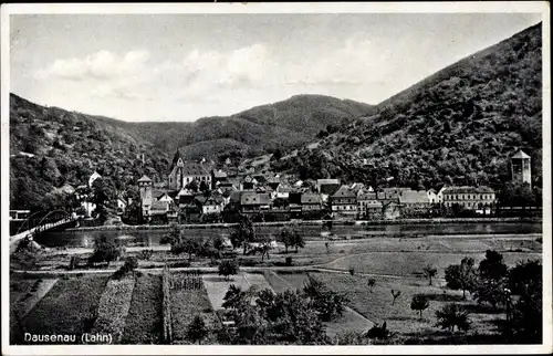 Ak Dausenau an der Lahn, Gesamtansicht