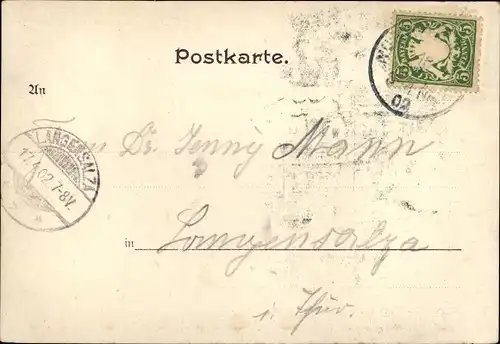 Ak Nürnberg in Mittelfranken, Nassauer Haus im Schnee