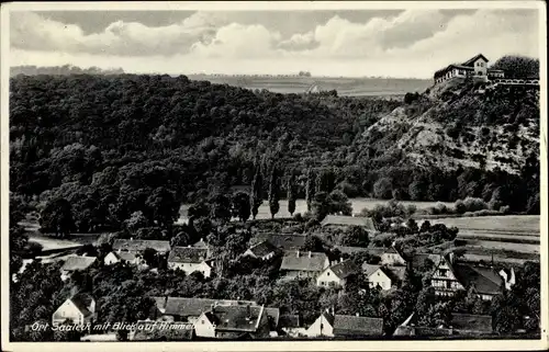 Ak Saaleck Bad Kösen Naumburg an der Saale, Blick auf Himmelreich