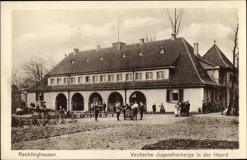 Ak Recklinghausen im Ruhrgebiet, Vestische Jugendherberge in der Haard