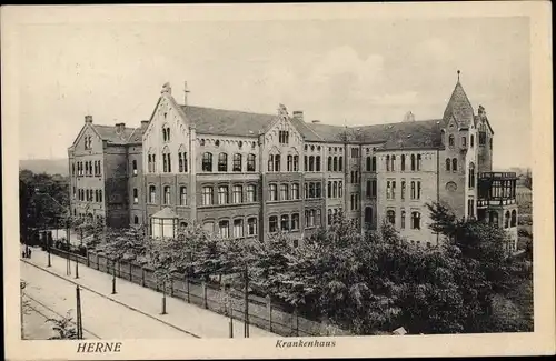 Ak Herne im Ruhrgebiet, Krankenhaus