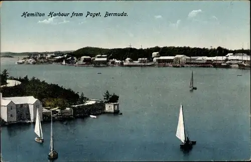 Ak Hamilton Bermuda, Harbour from Paget
