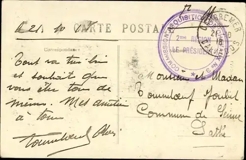 Ak Landelles et Coupigny Calvados, Le Calvaire