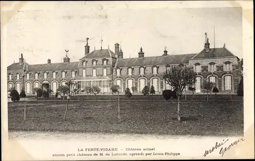 Ak La Ferté Vidame Eure et Loir, Chateau actuel