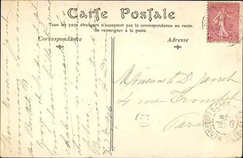 Ak Les Berthets Gironde, L'Arrivée