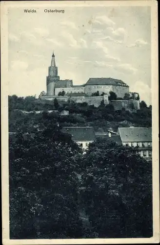 Ak Weida in Thüringen, Osterburg