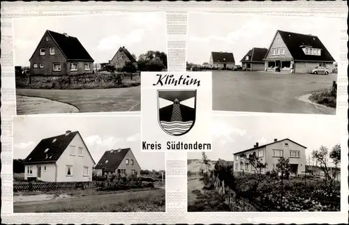 Wappen Ak Klintum Kreis Südtondern, Siedlung, Wohnhäuser