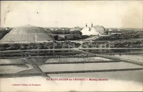 Ak Pouliguen Loire-Atlantique au Croisic, Marais Salants