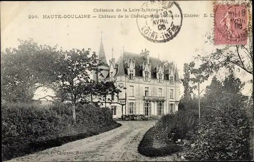 Ak Haute Goulaine Loire Atlantique, Château