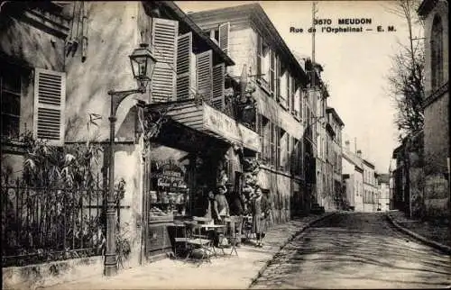 Ak Meudon Hauts de Seine, Rue de l'Orphalinat