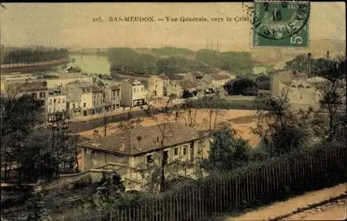 Ak Bas Meudon Hauts de Seine, Vue Generale