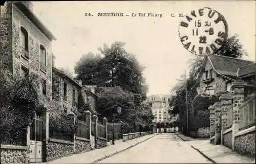 Ak Meudon Hauts de Seine, Le Val Fleury