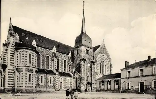 Ak Chanzeaux Maine-et-Loire, Kirche