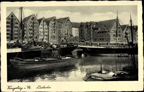 Ak Kaliningrad Königsberg Ostpreußen, Lastadie