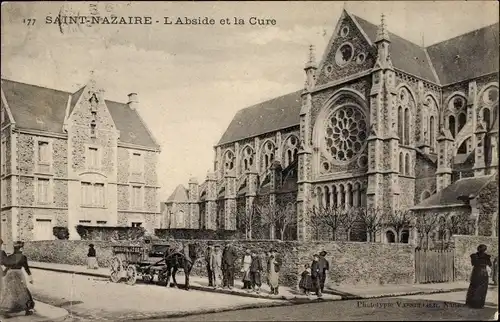 Ak Saint Nazaire Loire Atlantique, L'Abside et la Cure