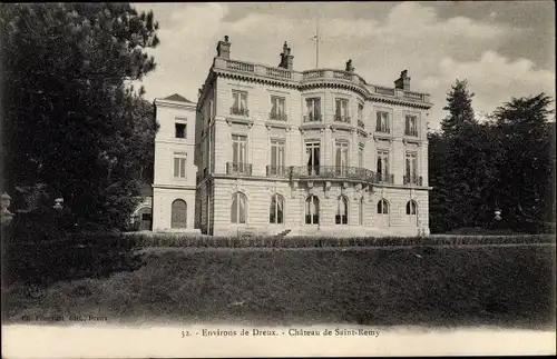 Ak Dreux Eure et Loir, Chateau de Saint Remy