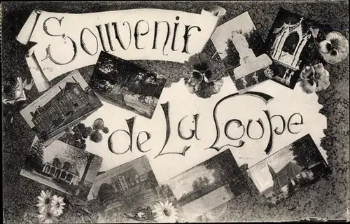 Ak La Loupe Eure et Loir, Environs, Souvenir