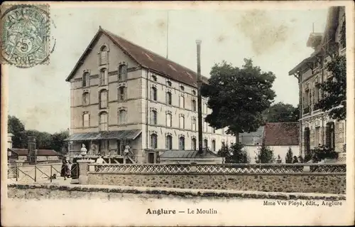 Ak Anglure Marne, Le Moulin