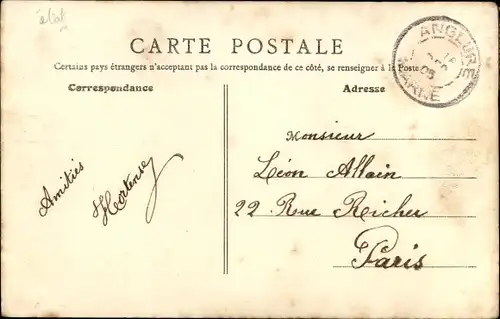 Ak Anglure Marne, Le Moulin