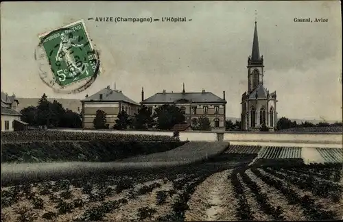 Ak Avize Marne, L'Hopital