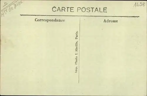 Ak Meudon Hauts de Seine, Entree du Parc Aerostatique, Genie