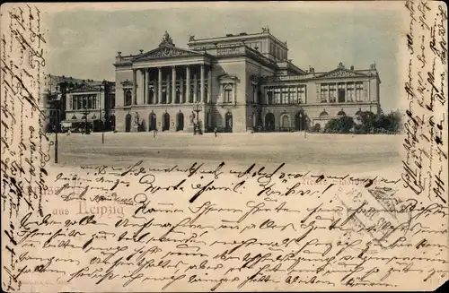 Litho Leipzig in Sachsen, Neues Stadttheater