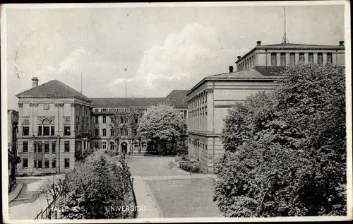 Ak Halle an der Saale, Universität