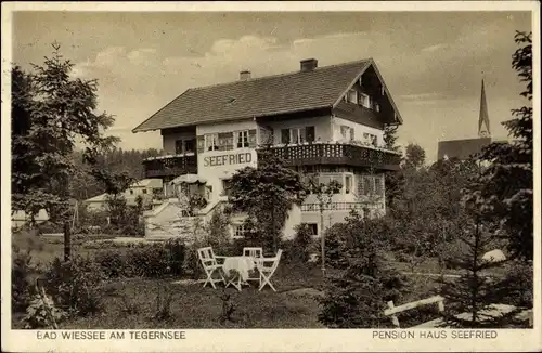 Ak Bad Wiessee in Oberbayern, Pension Haus Seefried