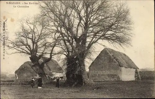 Ak Saint Nazaire Loire Atlantique, Ses Environ la Chaumiere