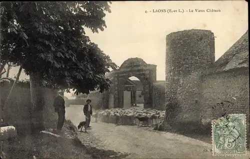 Ak Laons Eure et Loir, Le Vieux Chateau