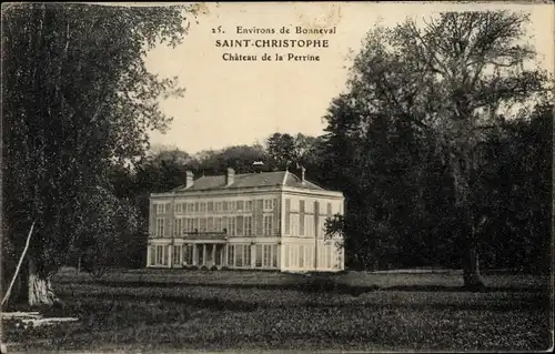 Ak Saint Christophe Eure et Loir, Chateau de la Perrine