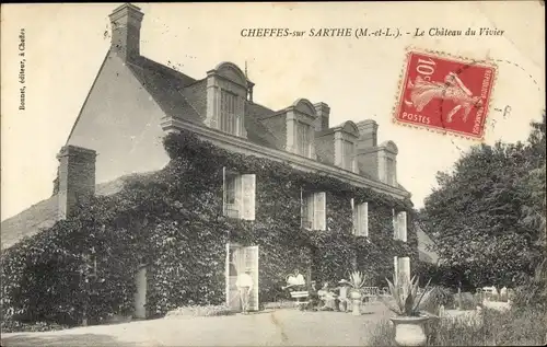 Ak Cheffes sur Sarthe Maine et Loire, Château du Vivier