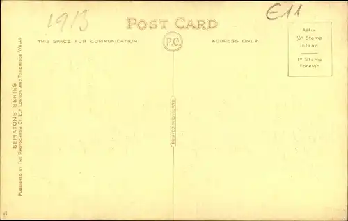 Ak Dartmouth Devon South West England, Butter Walk