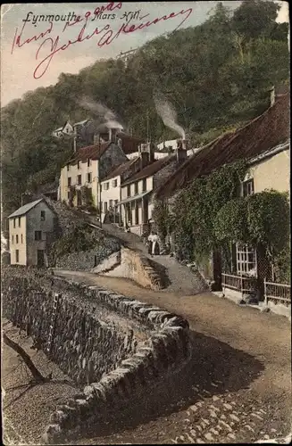 Ak Lynmouth Devon South West England, Mars Hill