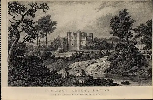 Ak Buckfastleigh Devon South West England, Buckfast Abbey