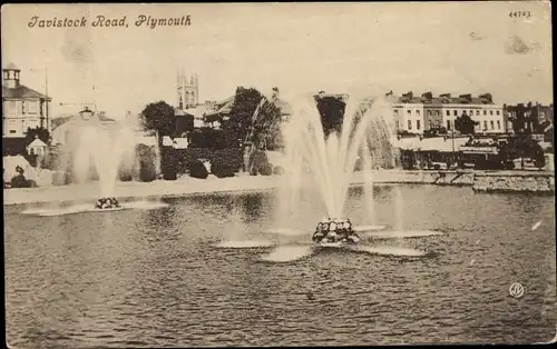 Ak Plymouth Devon South West England,Tavistock Road