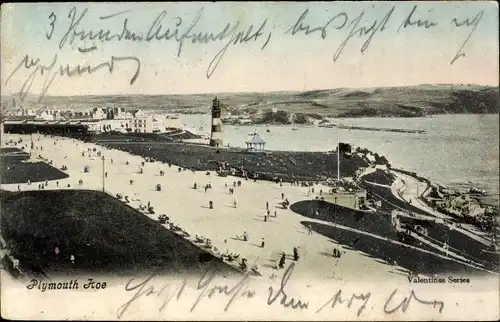 Ak Plymouth Devon South West England, Plymouth Hoe