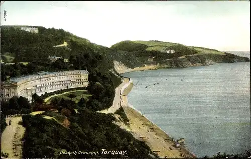 Ak Torquay Devon South West England, Hesketh Crescent