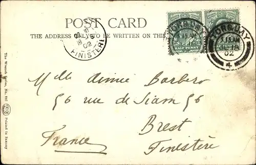 Ak Torquay Devon South West England, General View from Waldron Hill