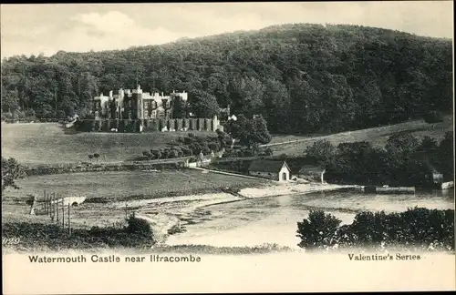 Ak Watermouth Devon South West England, Watermouth Castle near Ilfracombe