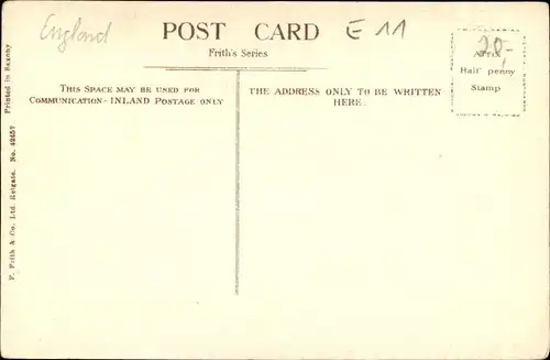 Ak Exmouth Devon South West England, From the Beacon