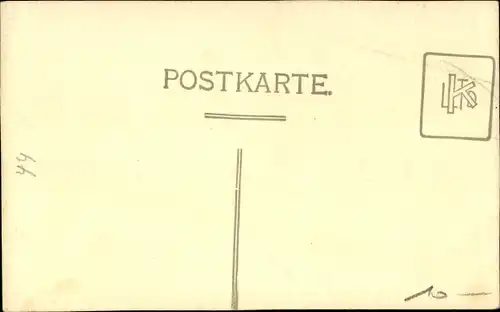 Foto Ak Frauenakt, Tür, barbusig