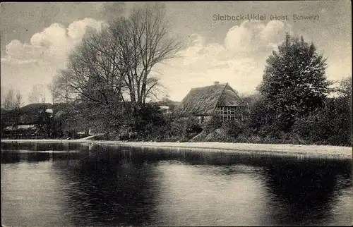 Ak Sielbeck Eutin in Ostholstein, Häuser am Ukleisee