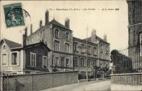 Ak Garches Hauts de Seine, Les Ecoles