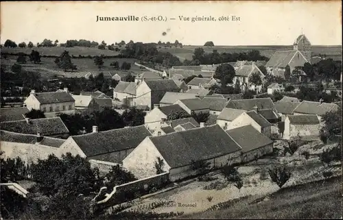 Ak Jumeauville Yvelines, Vue generale